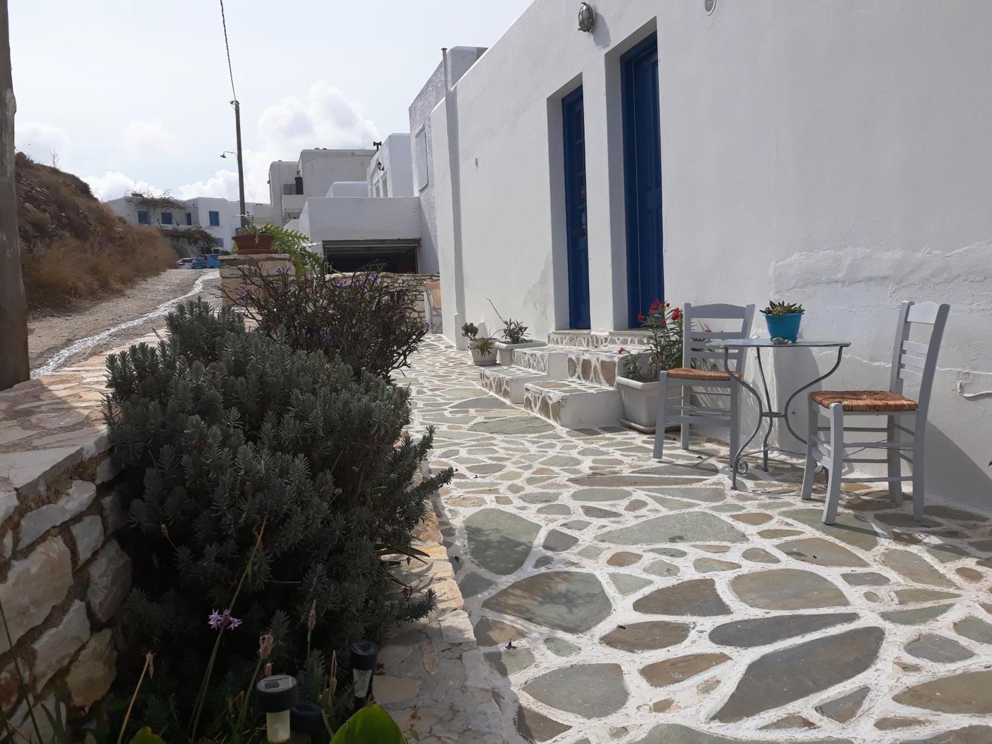 Athina'S Blue Studios Náusza Kültér fotó
